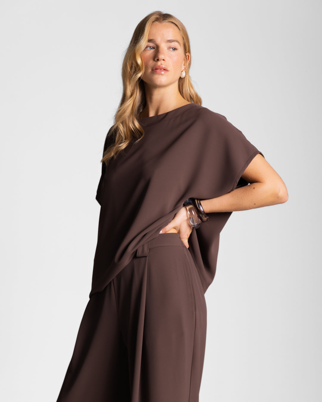 Gabriella Top | Espresso Brown