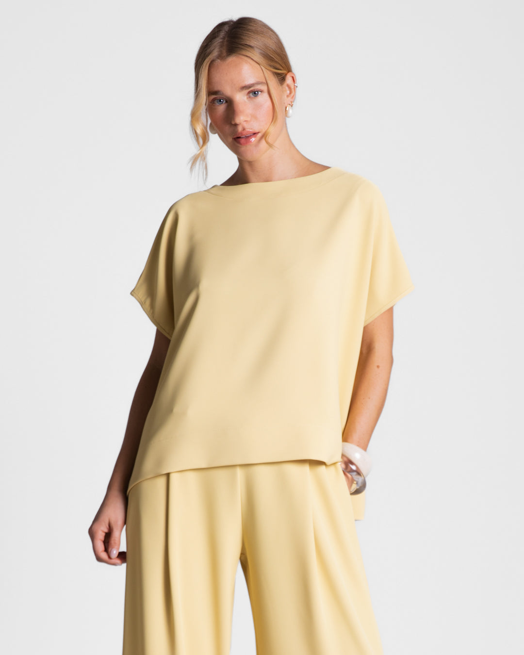 Gabriella Top | Pastel Yellow