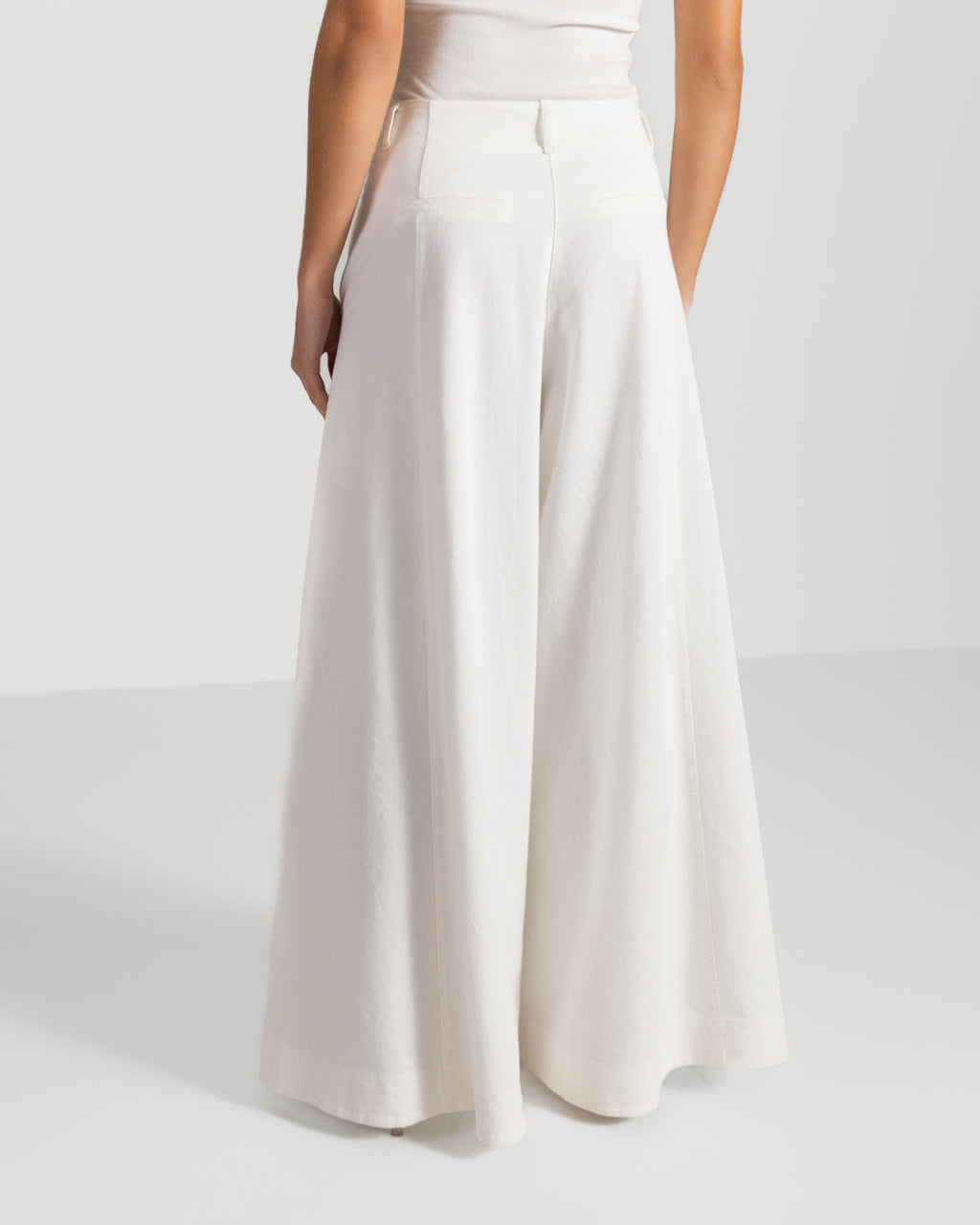 Dakota Palazzo Jeans | Ivory