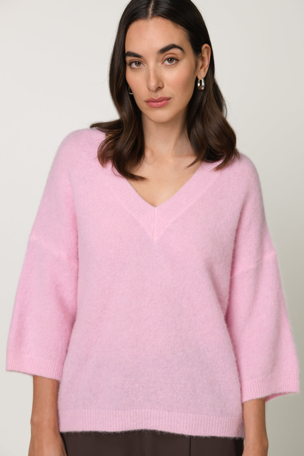 Kelly Sweater | Light Pink | Alpaca-Wool Blend