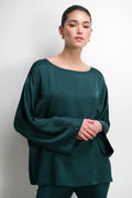 Arlet Wide Sleeve Boatneck | Teal