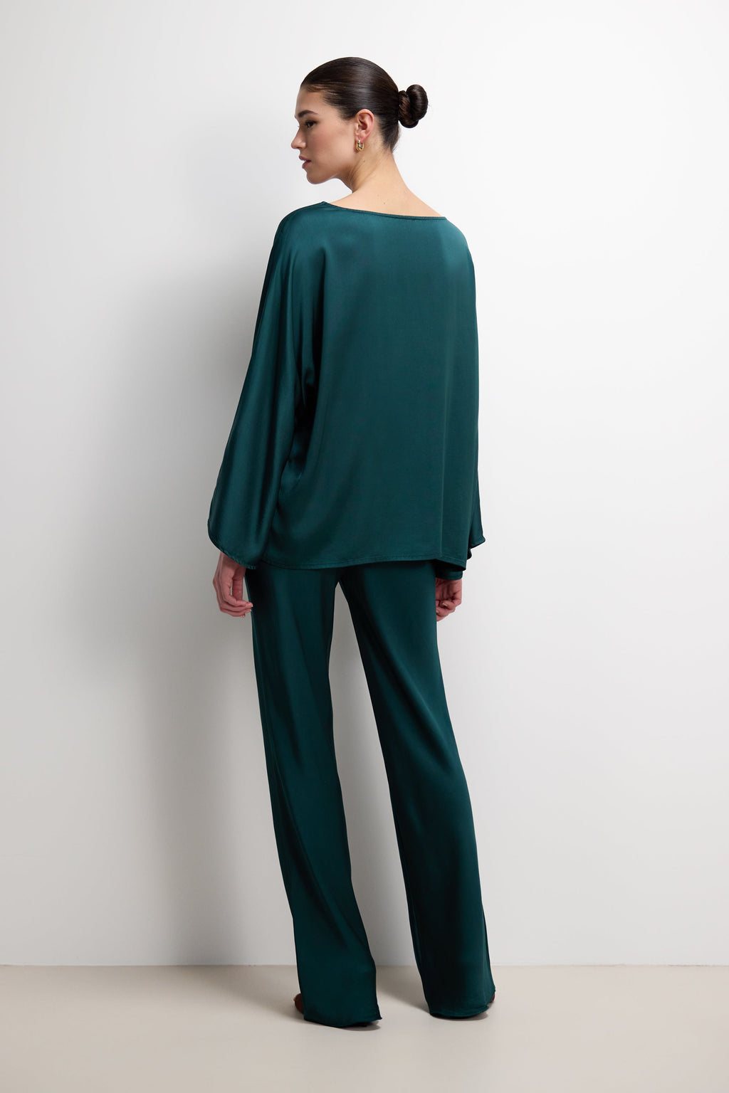 Arlet Wide Sleeve Boatneck | Teal